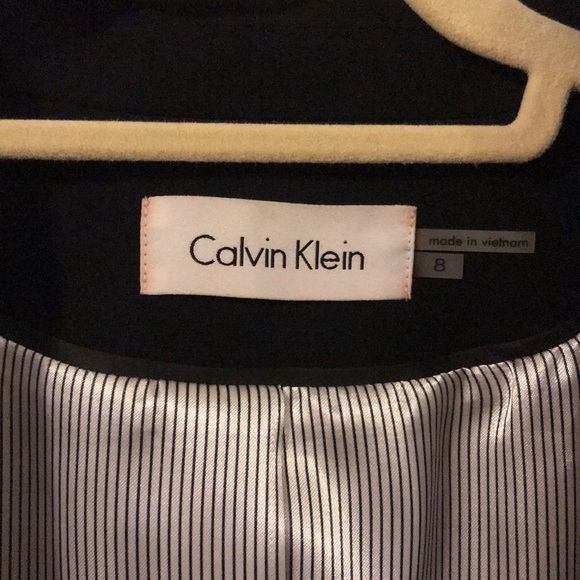 Navy Calvin Klein blazer brand new worn once! - Picture 3 of 6